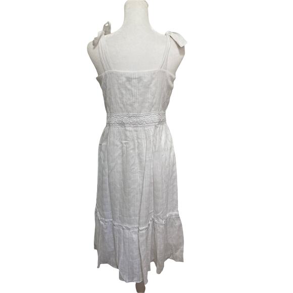 cupcakes & cashmere White Lacey Sundress NWT New size 2 - Picture 8 of 10